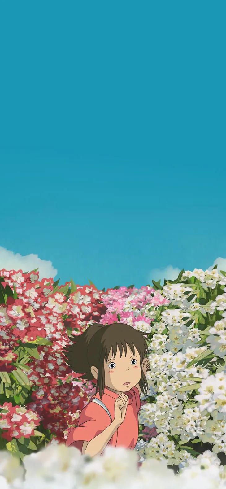 千与千寻壁纸超清全面屏,千与千寻双屏电脑桌面壁纸