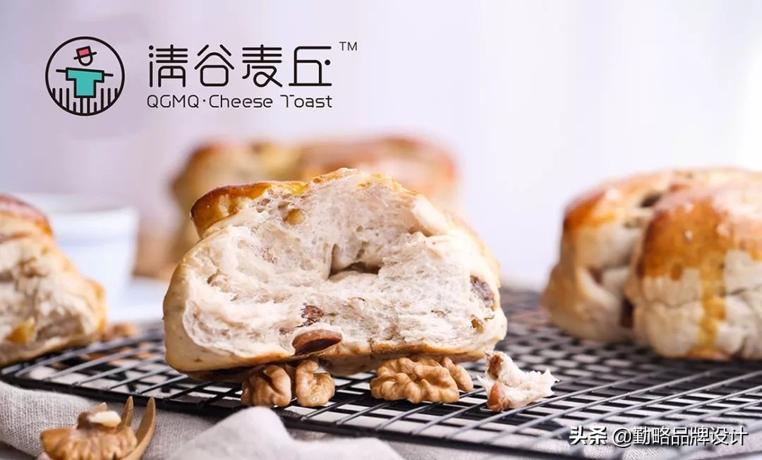 豫粮集团|清谷麦丘岩烧乳酪品牌包装设计