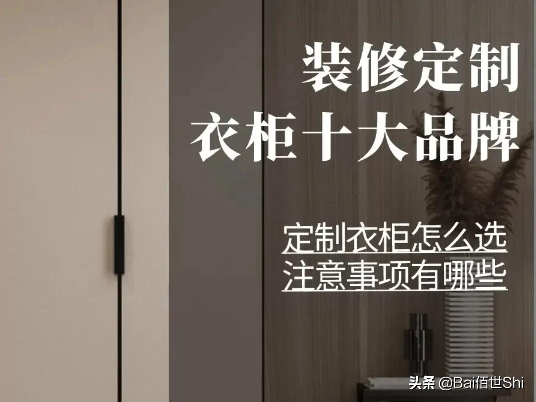 定制衣柜十大名牌有哪些板材,装修衣柜全屋定制哪家好