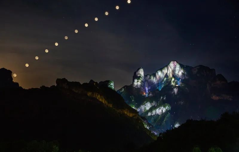 遨游中国小新闯天门山,张家界之旅天门山留影