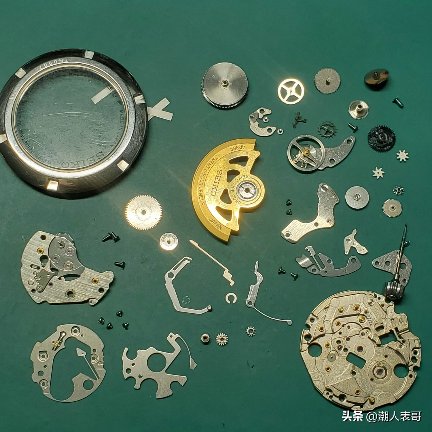 日系手表必备知识大全图解,日本精工4r36系列