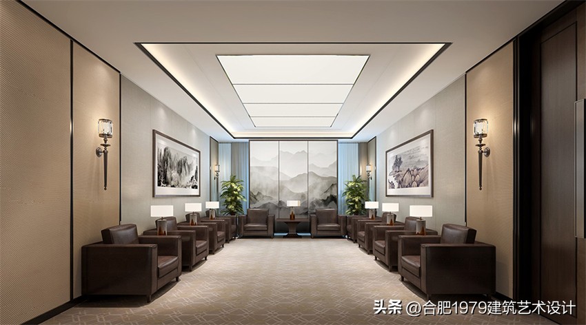 合肥上档次的办公室设计装修施工,合肥简约风办公室装修设计预算