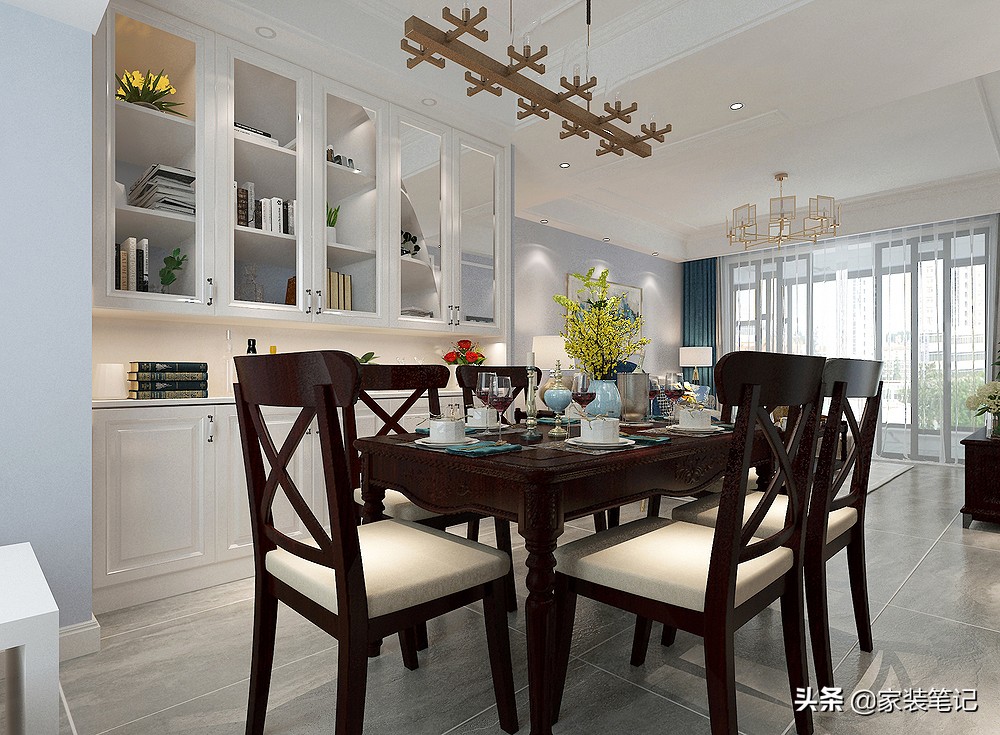 以前觉得美式很复杂,但是看了深圳夫妻的简美风后,改变了我想法