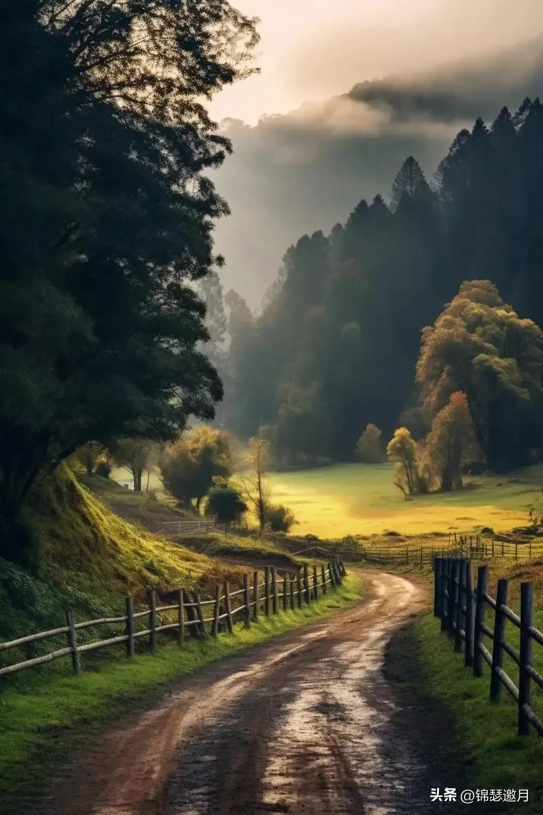 乡村田园风光图片,田园风光风景图片