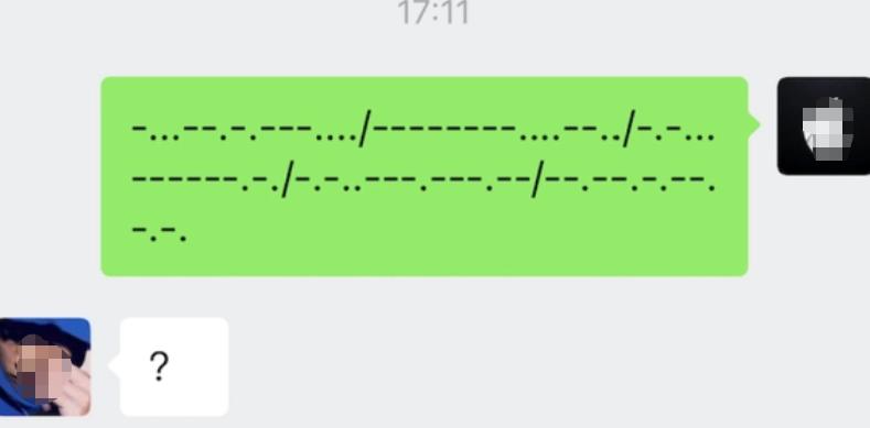 摩斯密码被老师识破,用摩斯密码说话结果被老师发现了