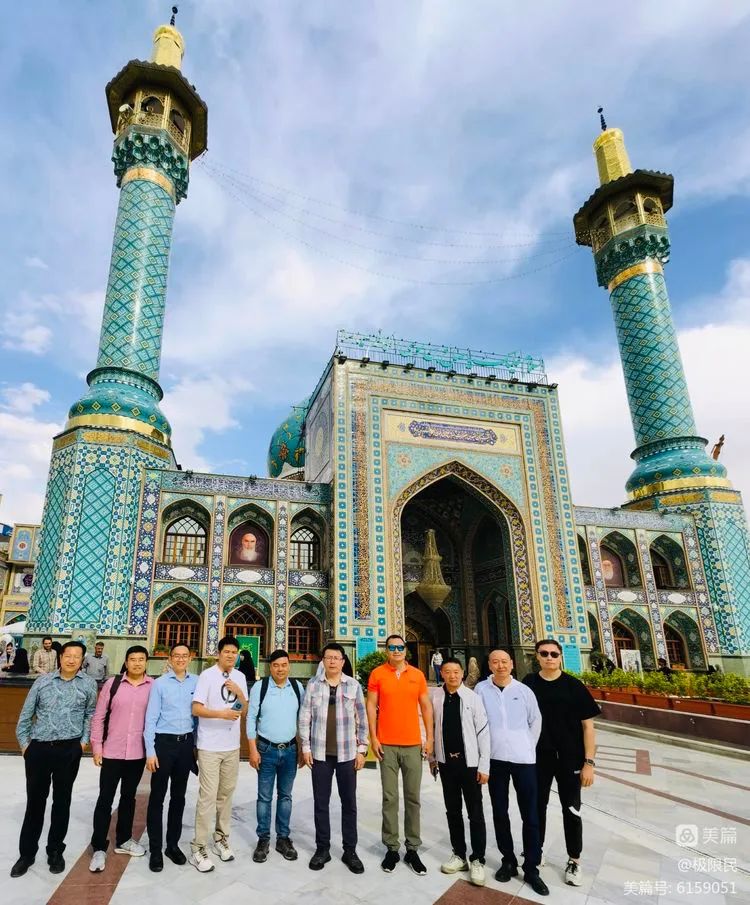 德爱会随“一带一路”经贸考察团参访伊朗