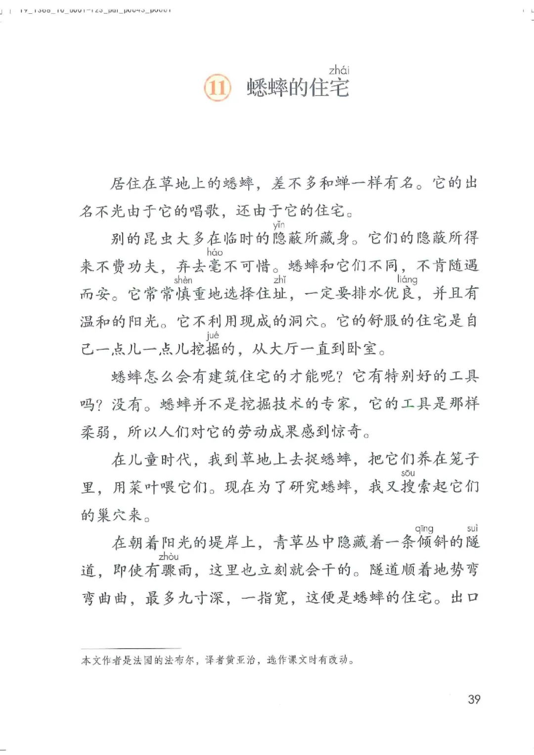 电子课本|人教部编版教材小学语文四年级（上册）课本-暑假预习