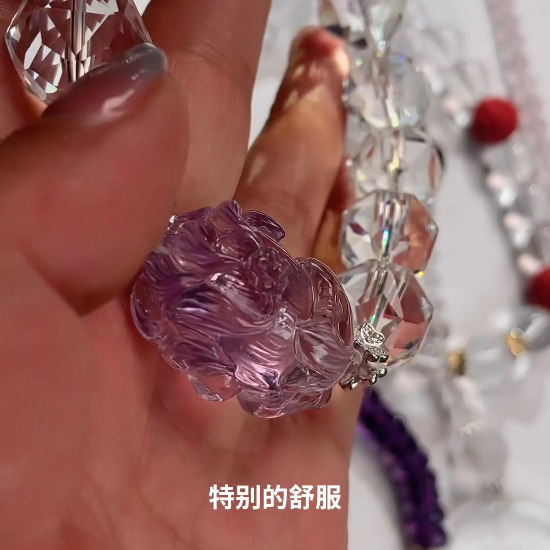 终于设计独一无二精品只选天然水晶我本善良