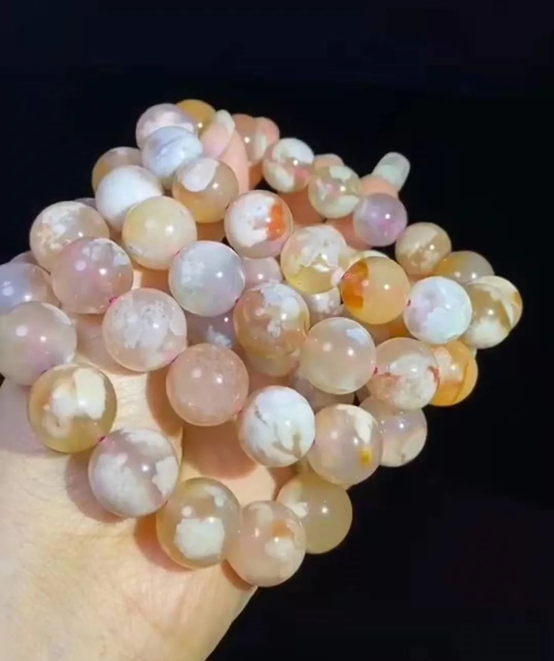 戈壁之花玛瑙,特别圆的戈壁玛瑙