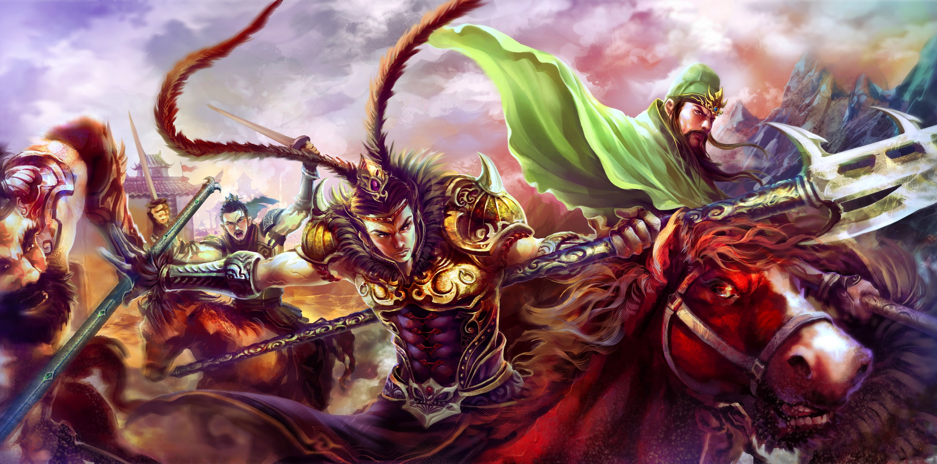 推荐1本三国文，本就点满*力武**的吕布，在加了智慧后会发生什么