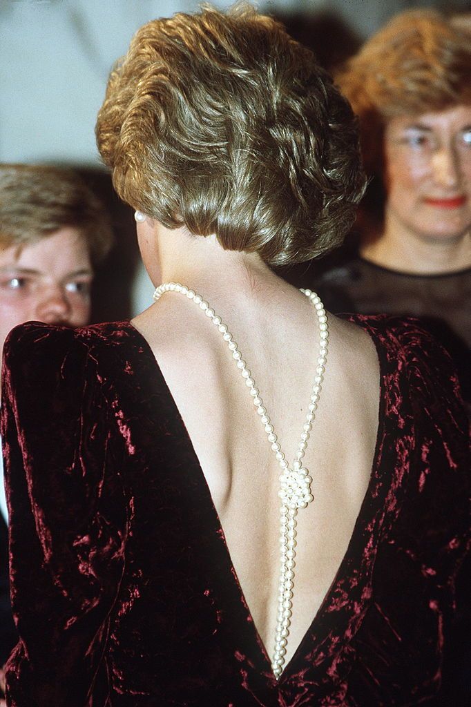 戴安娜王妃的蓝丝绒礼服,戴安娜王妃惊世容颜