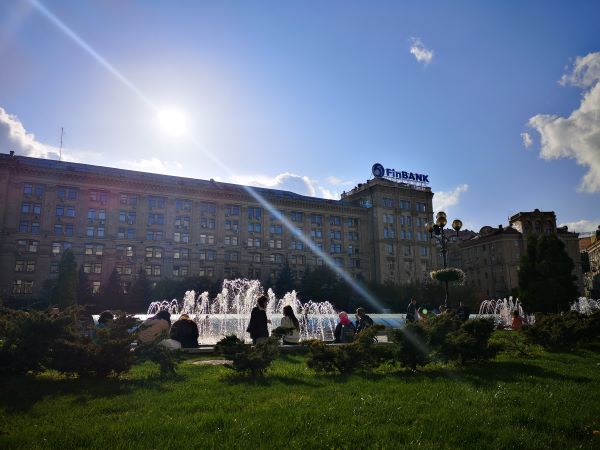 乌克兰基辅独立广场卫星地图,乌克兰基辅独立广场