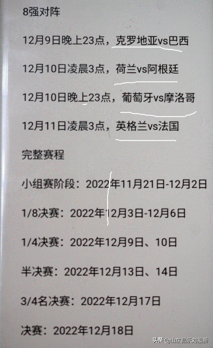 我看世界杯之二十：巴西队VS韩国队（2022·12·08）