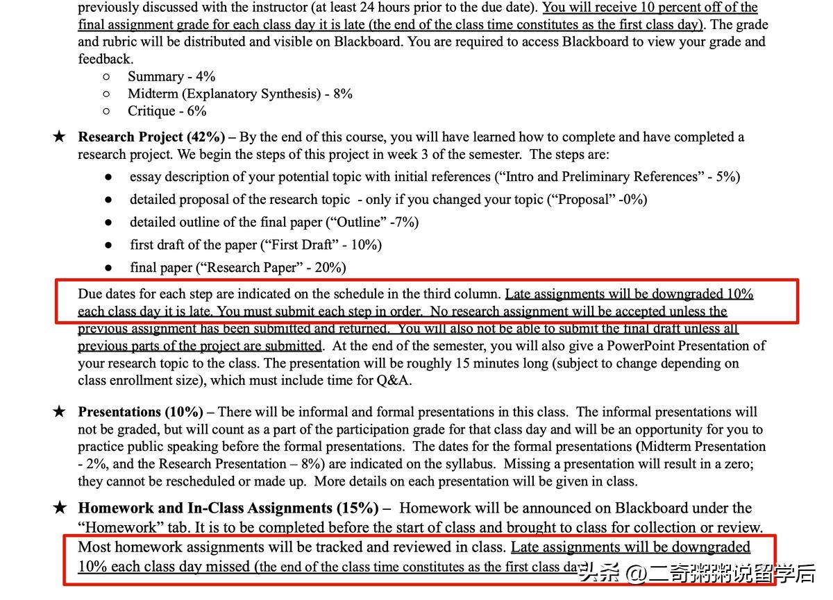 有关课程教学大纲（syllabus/outline）最全最详细的攻略