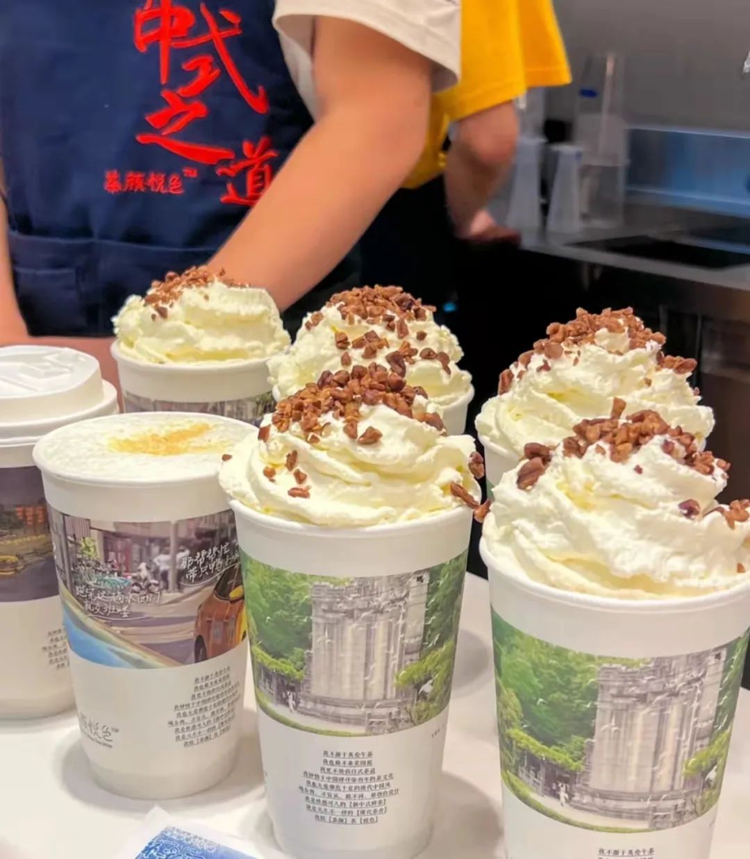 茶颜悦色开业排队,南京开业茶颜悦色排队