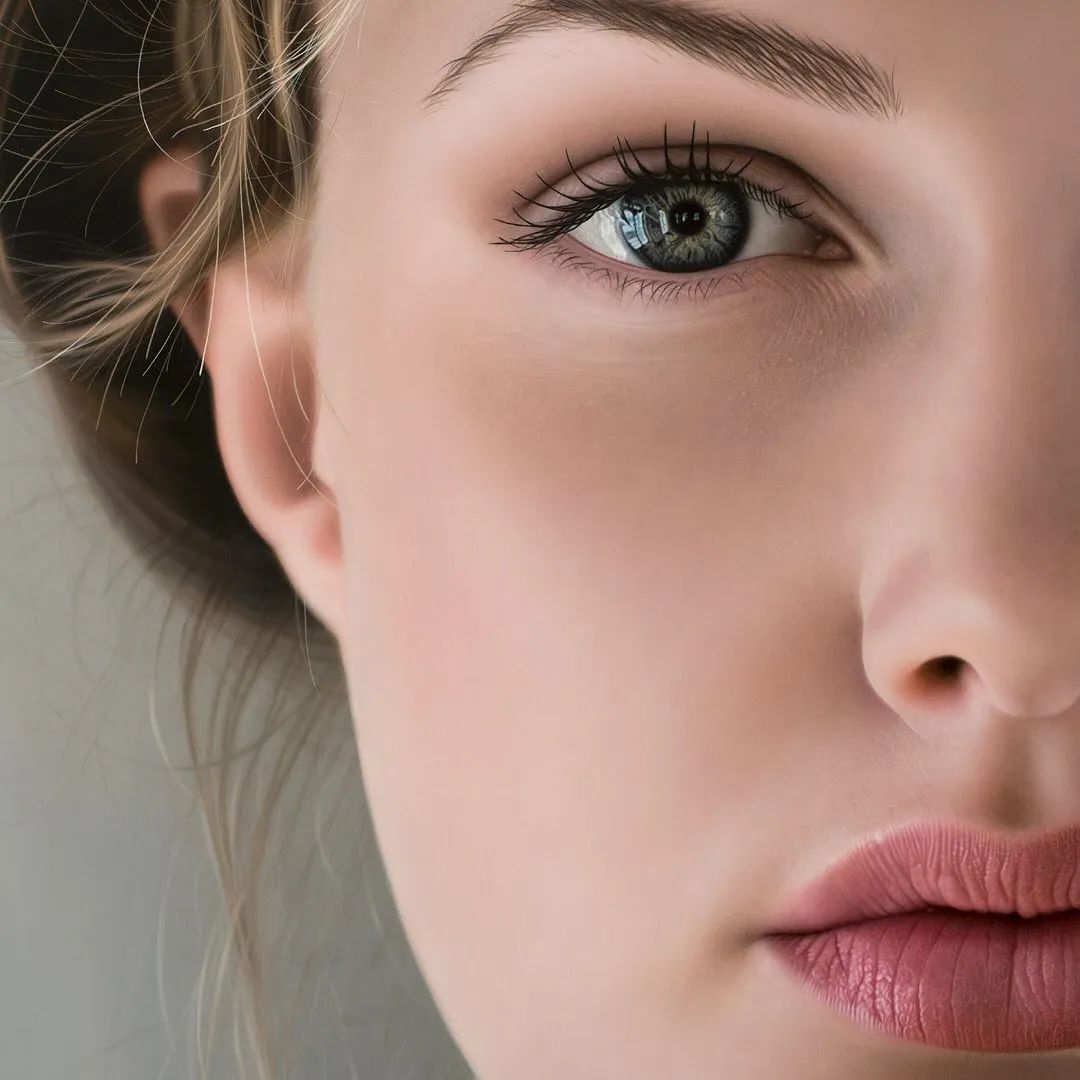 冷军最出名的5张女性肖像画,冷军画少女图