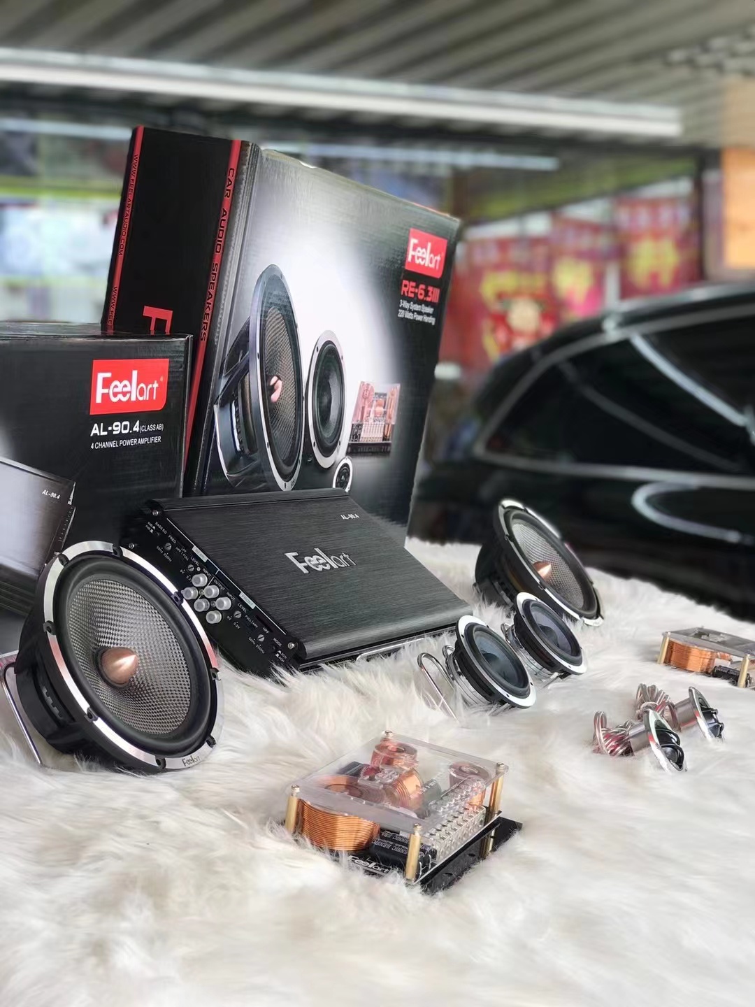 本田十代思域升级隔音和音响,本田思域音响高音改装专用