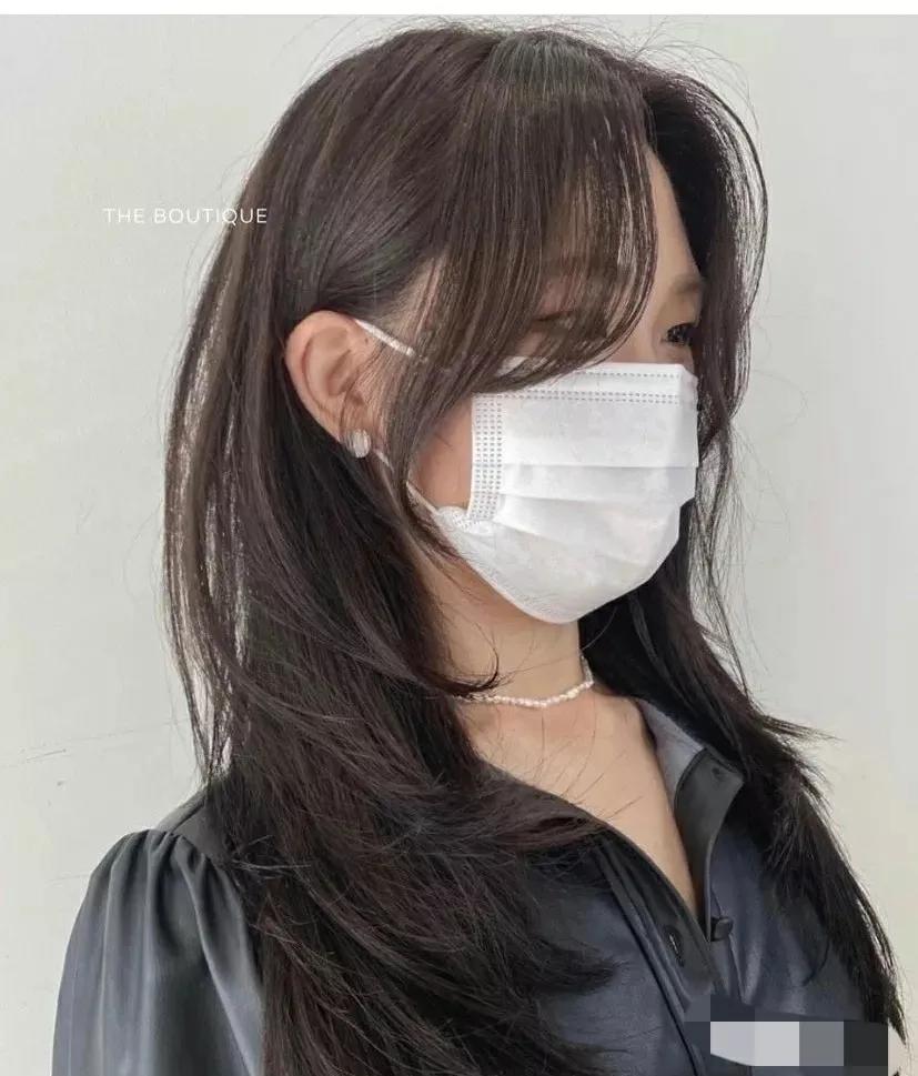 中长发高层次烫发中年人,高层次中长发发型烫发教程