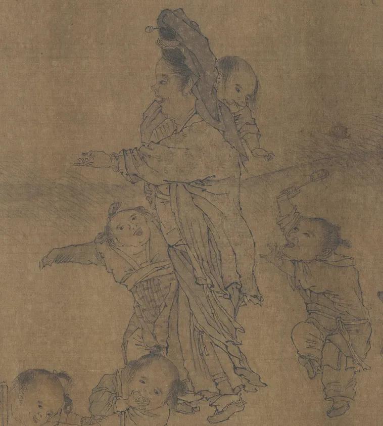 南宋李嵩货郎图怎么画,南宋李嵩画过很多货郎图