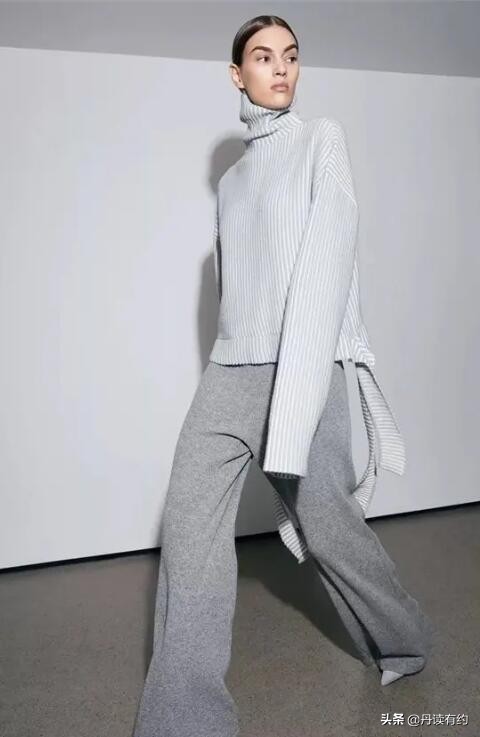 灰色格子大衣怎么搭配才时尚,灰色系一套真的简单又高级穿搭