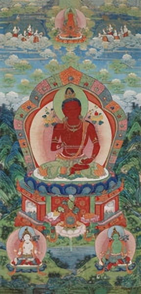 清代唐卡,清代乾隆宫廷缂丝唐卡