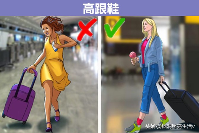 坐飞机应该穿哪种衣服防止意外,坐飞机带行李注意事项