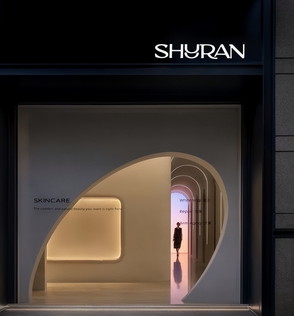 很有高级感的店招,35平店面设计