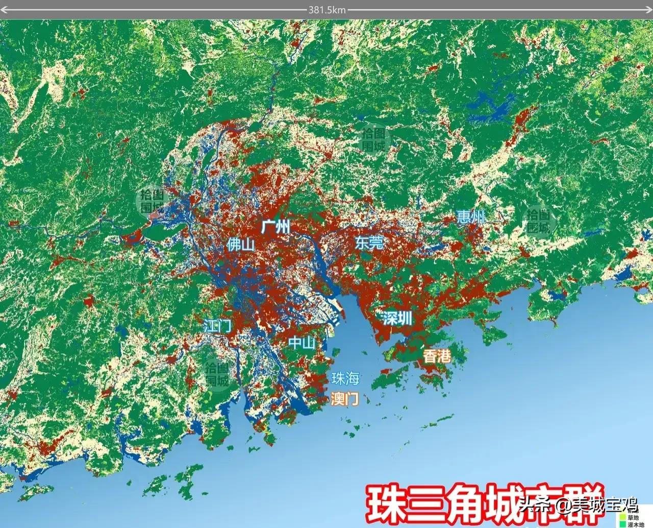 珠江三角洲与长江三角洲发展条件,长江三角洲一体化有哪些城市