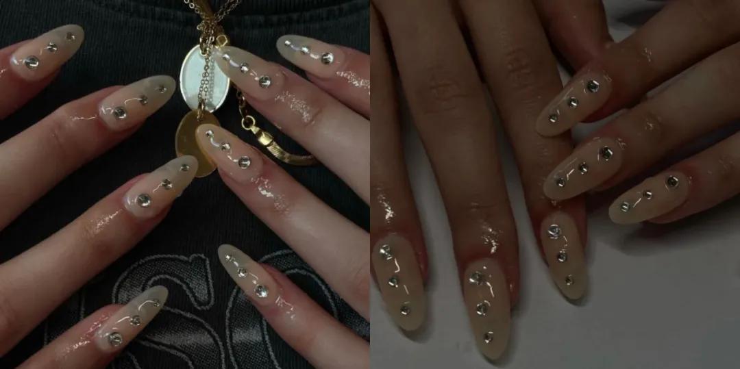 有哪些氛围感十足的美甲款式,亢奋欧美风美甲