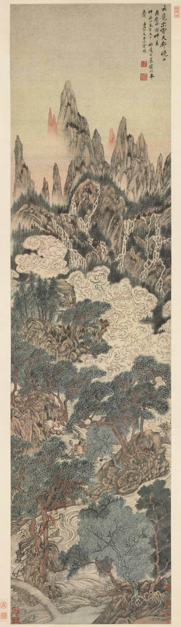 黄山天都峰景象,有关黄山及天都峰的图片