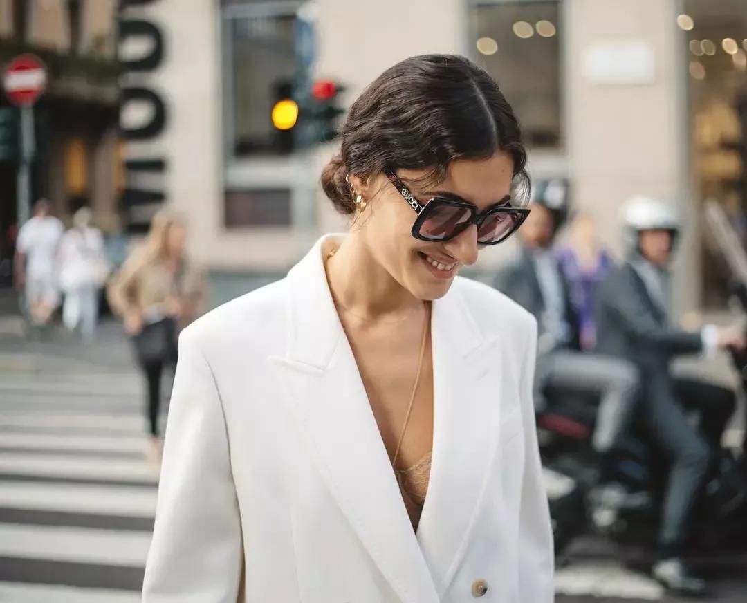 大码西装套装裙冬港风,时髦精蓄力款西装裙