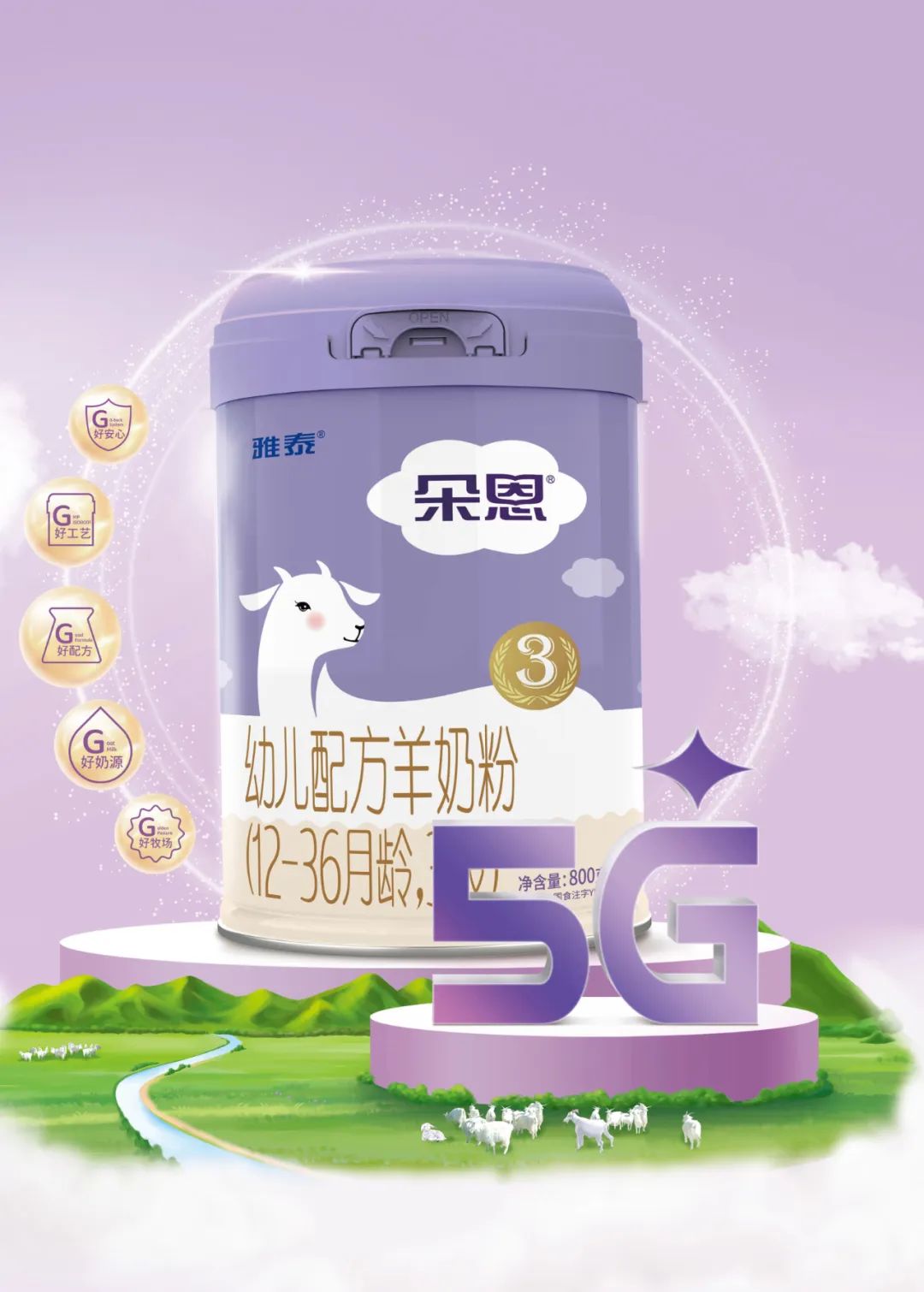 现在市场最畅销的羊奶粉,羊奶粉已成为超百亿的品类