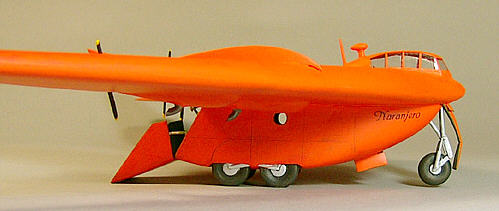 有趣的飞行器18-运水果的科幻大飞翼