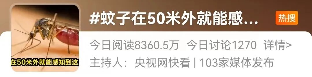 50米外就被锁定！为啥蚊子总叮你？这个原因很神奇……