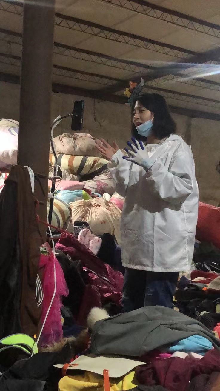 石家庄90后女孩收破烂,石家庄收破烂的网红