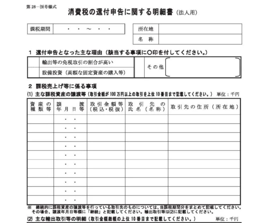 出口日本缴纳的关税消费税是否可以退回？