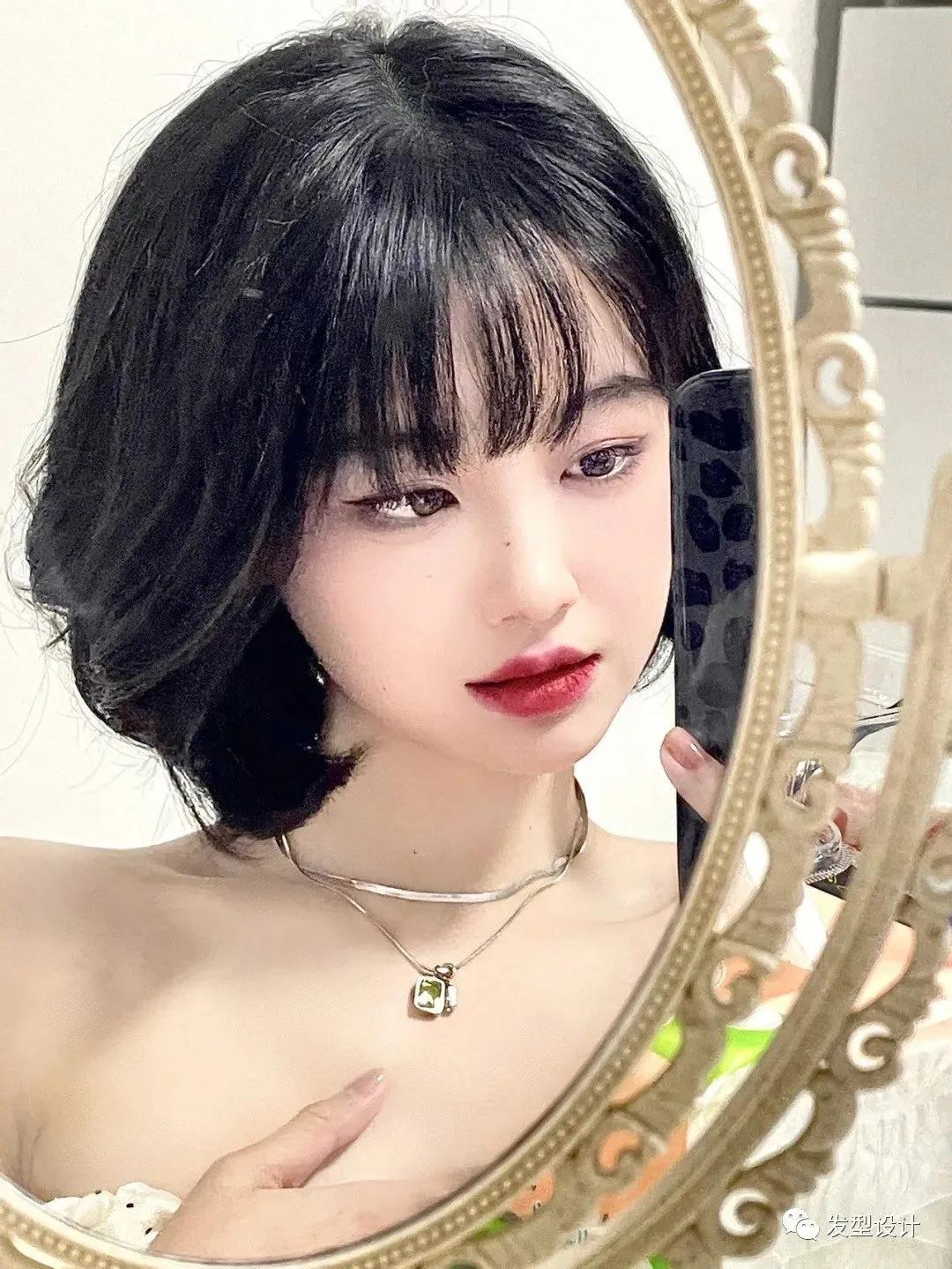 短发推荐大圆脸利落,2021圆脸大脸最火短发