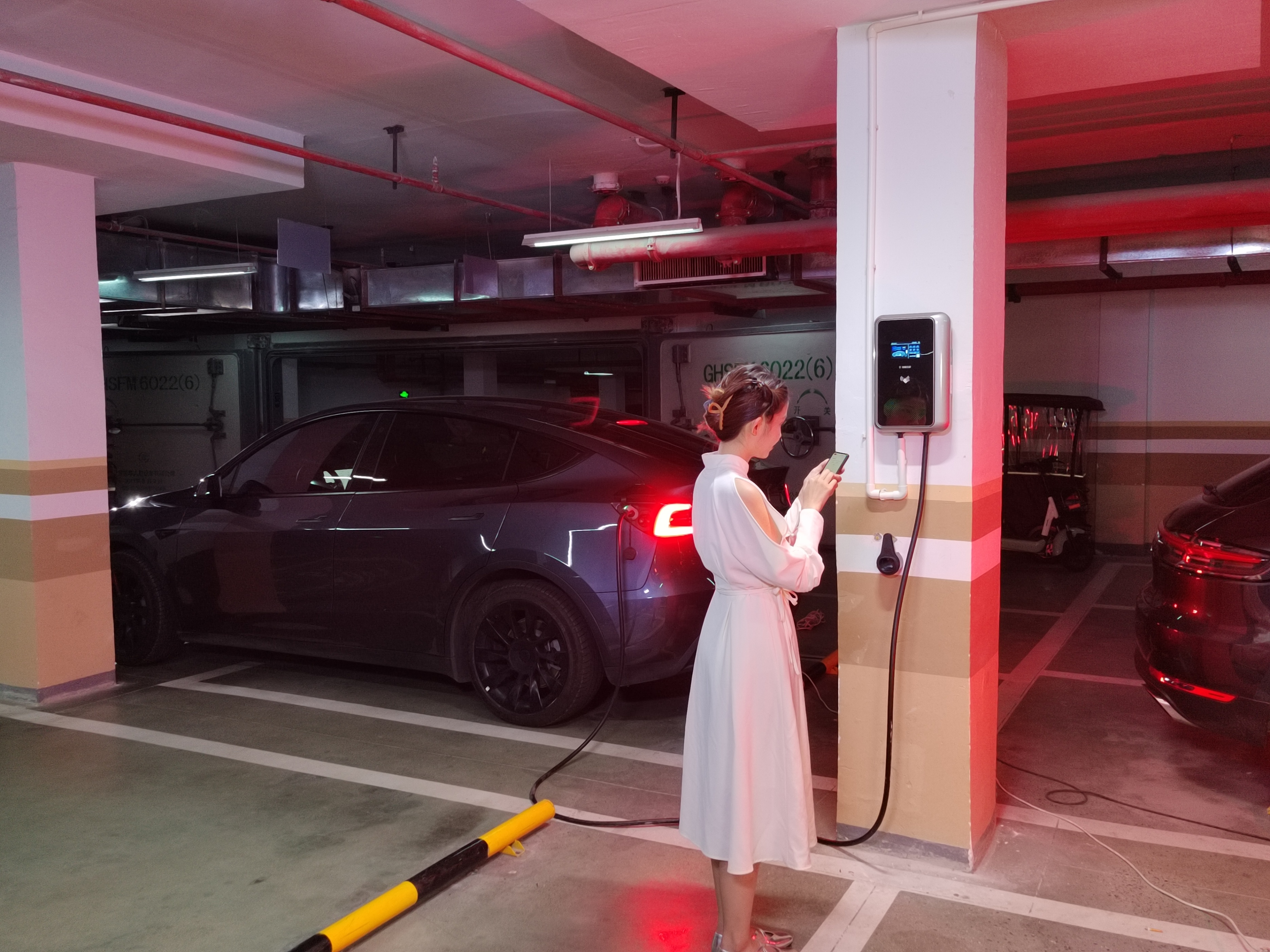 特斯拉家用充电桩单独电表,特斯拉安装家用充电桩电表装哪里