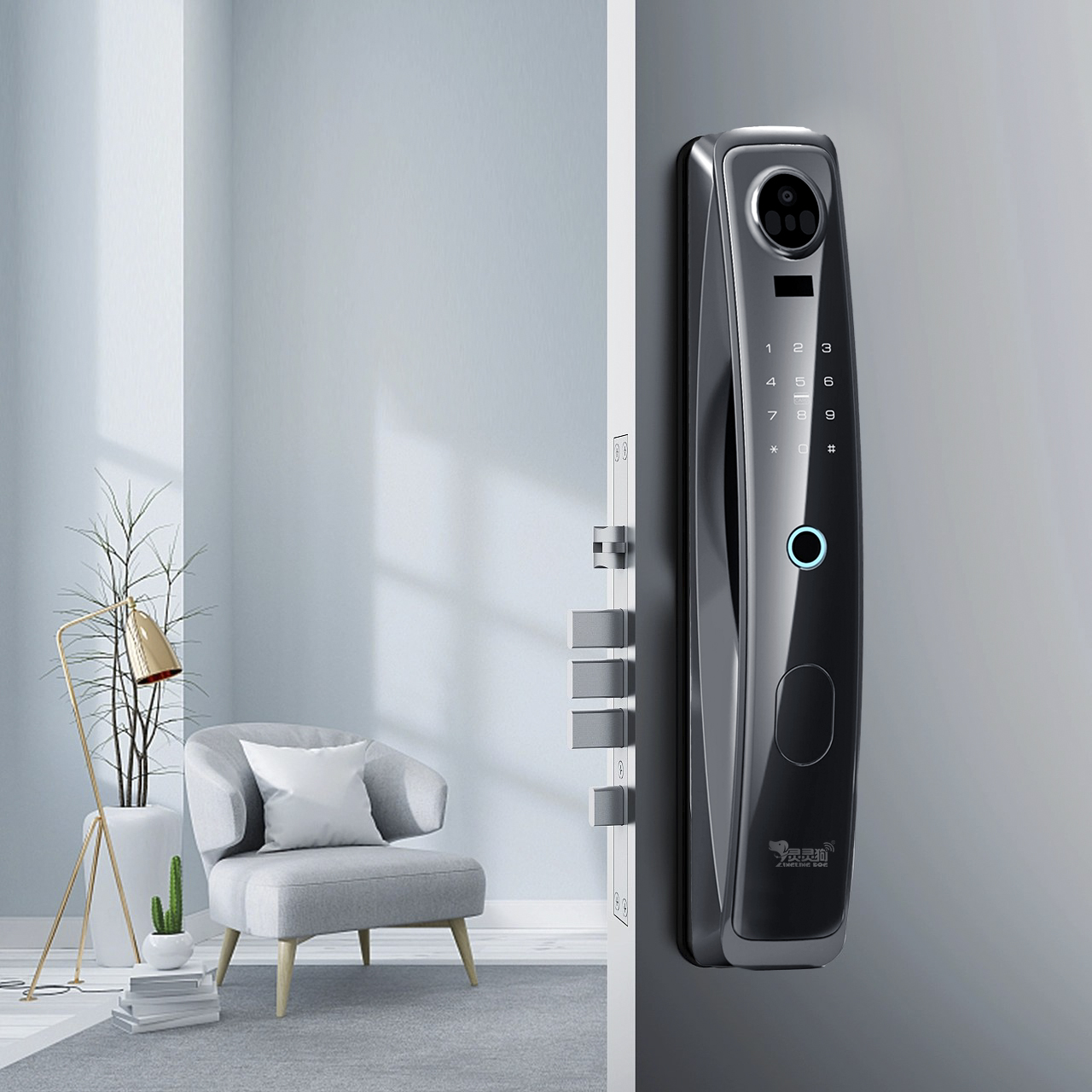 镶嵌式智能锁和普通智能锁的区别,智能锁有哪些突出的特色