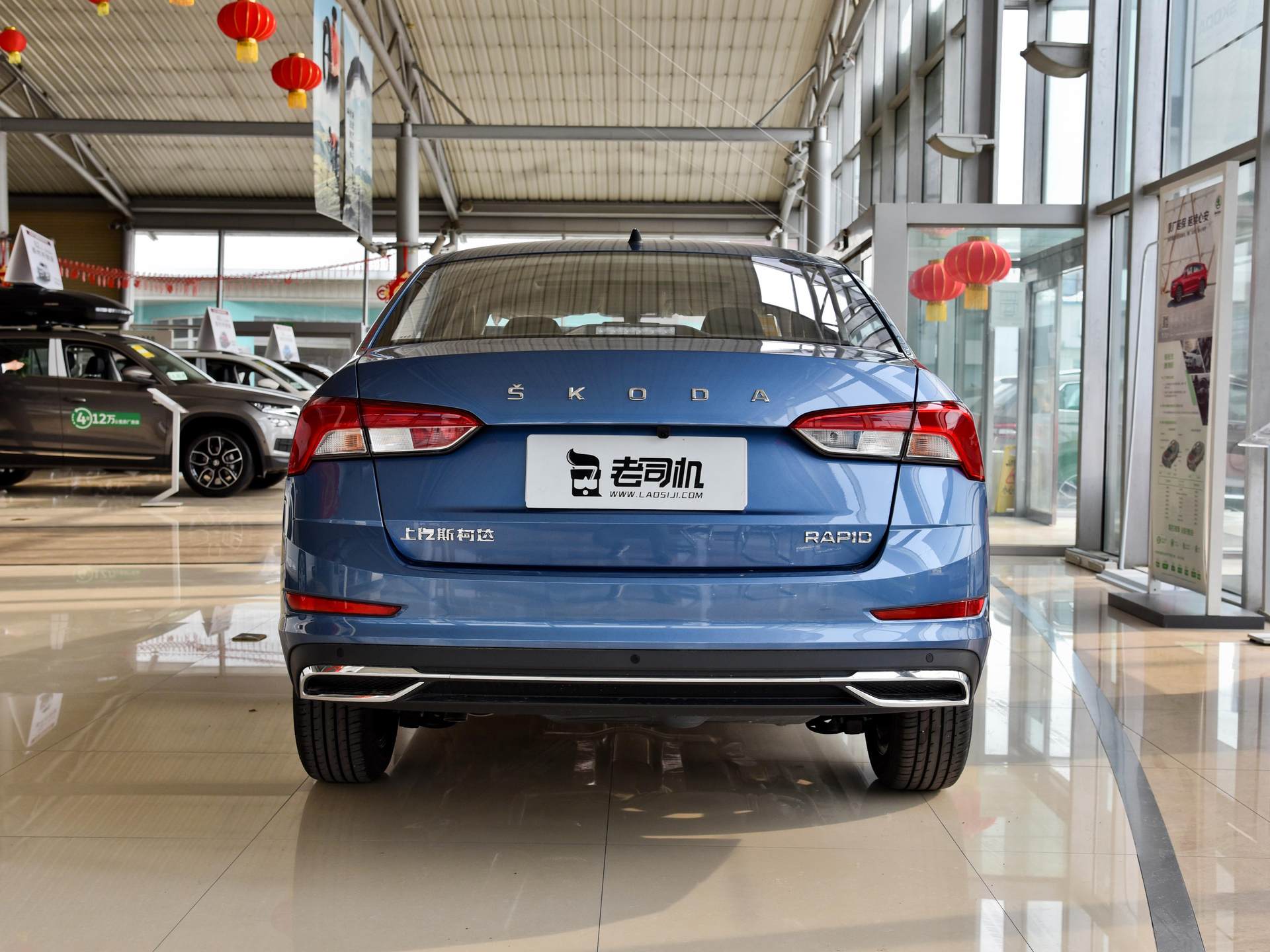 头灯9.9实拍,斯柯达昕锐加装自动头灯