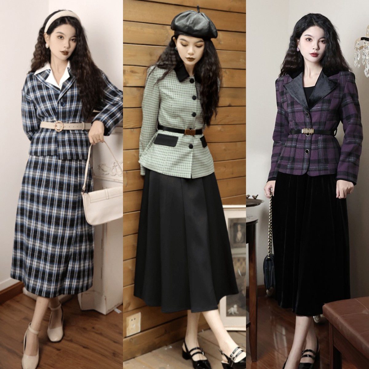 女士穿搭30岁轻熟风裙子,适合30岁穿的裙子气质大方显瘦