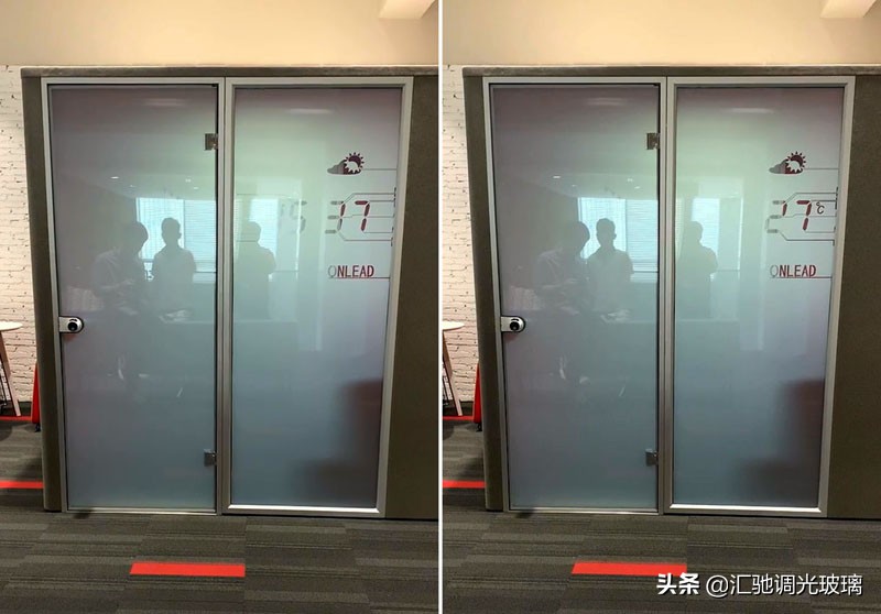 电雾化玻璃门设计,玻璃门酷炫设计