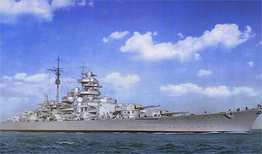 二战德国海军有几艘战列舰,二战德国最厉害的战舰