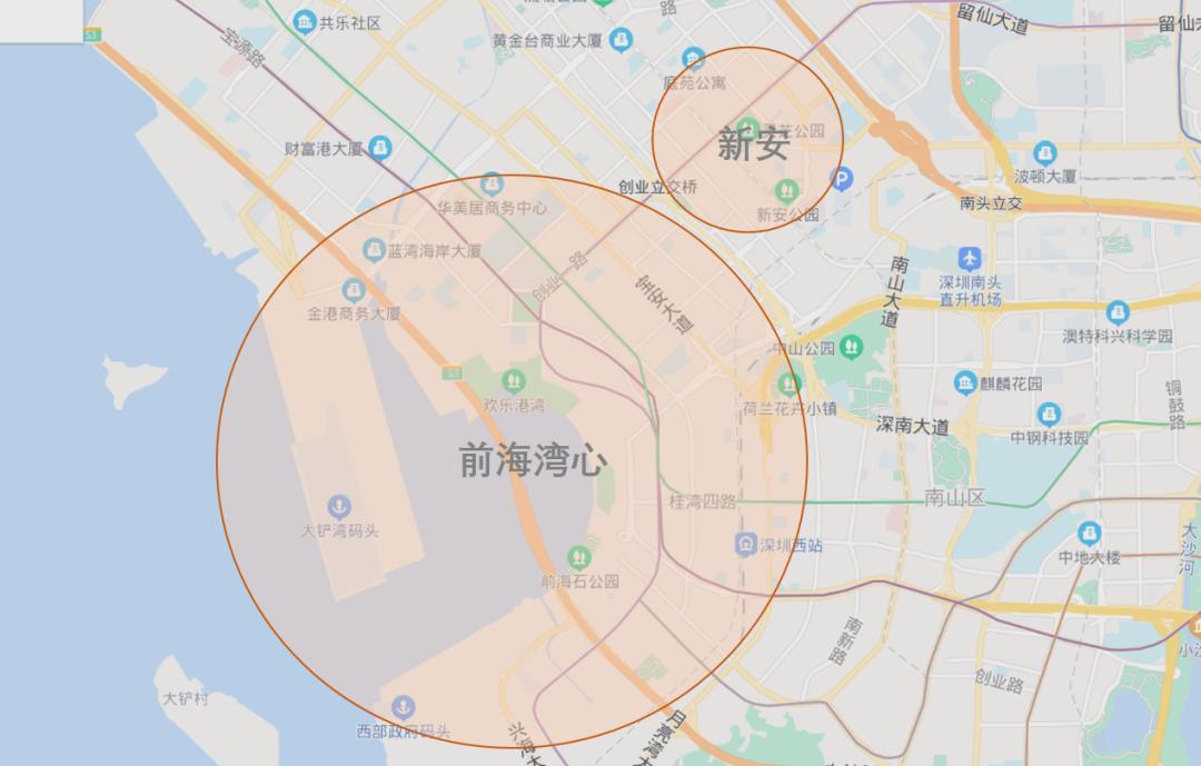 宝安的勤诚达云邸和京地海樾府,宝安新安街道勤诚达云邸