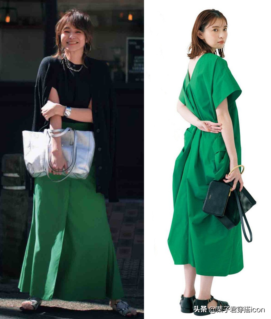 清新绿搭什么颜色好看,适合夏天的绿色系穿搭