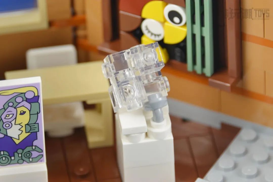 乐高街景巴黎转角内部细节,乐高转角精品酒店开箱视频