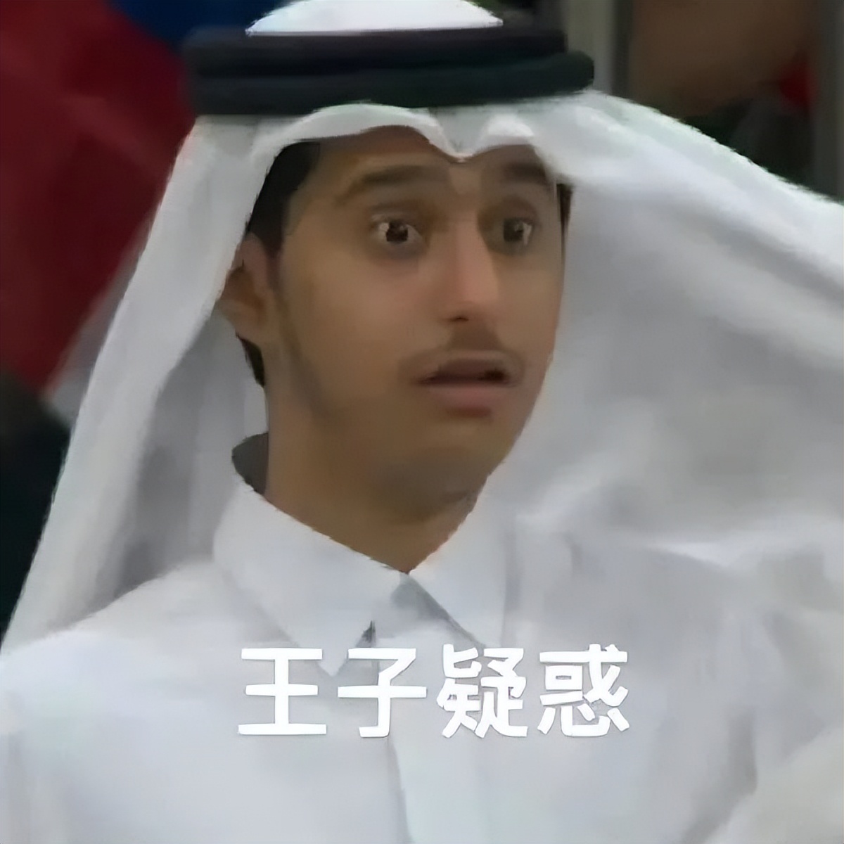 卡塔尔15岁小王子表情包,卡塔尔小王子气出表情包原视频