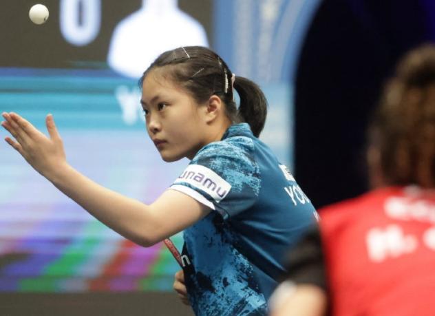 22年世青赛u15女单冠军,大爆冷16岁女乒小将打败日本主力