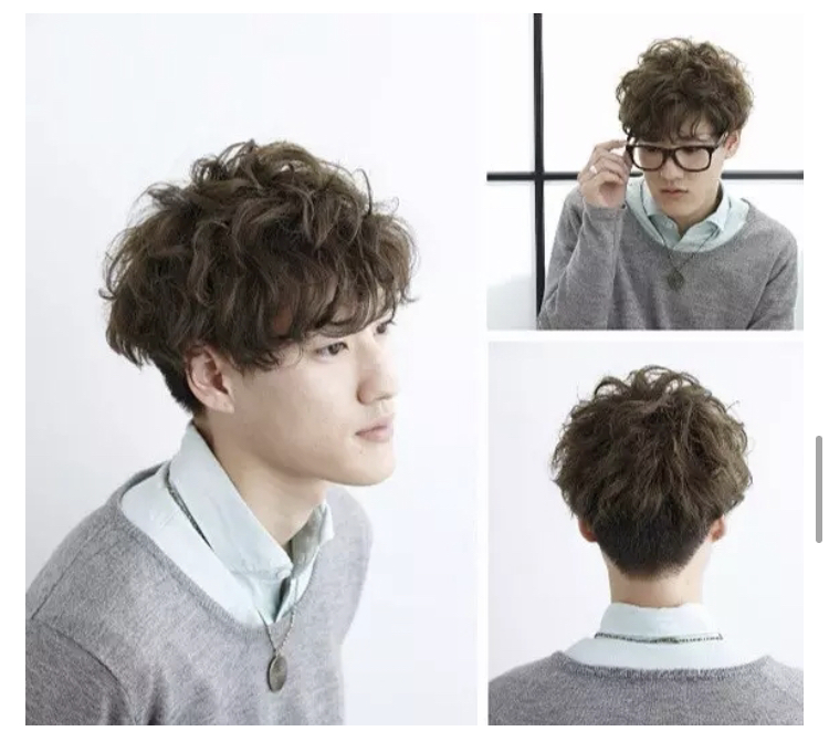 欧美慵懒卷发男生自己怎么卷,欧美风羊毛卷男士卷发教程