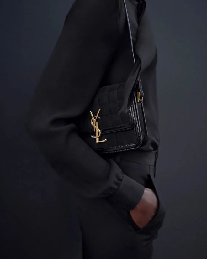 腋下包轻奢小众高级感百搭黑色,小巧精致腋下包种草